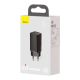 5. Baseus GaN2 Lite fast charger 65W USB / USB Type C Quick Charge 3.0 Power Delivery (gallium nitride) black (CCGAN2L-B01)