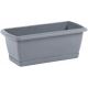 4. BALCONY FLOWER POT BOX WITH STAND RESPANA SET STONE GREY