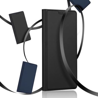 16. Dux Ducis Skin Pro Case Realme 11 Flip Card Wallet Stand Black