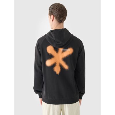 2. Men's sweatshirt with hood, open, 4F 4FRAW24TSWSM2072-20S