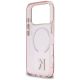 7. Karl Lagerfeld IML K Head Logo MagSafe Case for iPhone 17 Pro - Pink