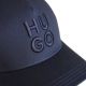 6. Hugo Boss Jude-Stacked Navy Blue Baseball Cap - 50533409-405