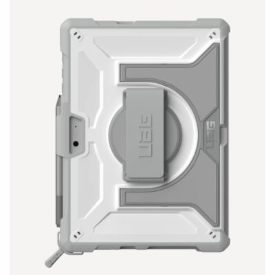 UAG Plasma - protective case with stand and shoulder and hand strap for Microsoft Surface Go 1/2/3/4 G (OEM version) (white/gray)