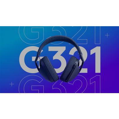 7. Logitech G G321 LIGHTSPEED Wireless Headband Gaming Headset USB Type-C Bluetooth Black