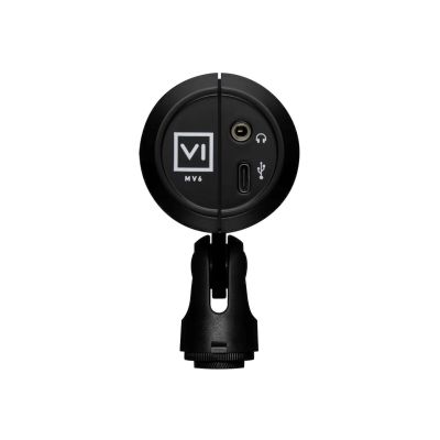 4. Shure MV6 - USB-C Cardioid Dynamic Microphone for Gamers and Streamers