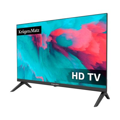 4. KRUGER&MATZ TV 24" HD 230/12V DVB-T2 H.265 HEVC KM0224-T1