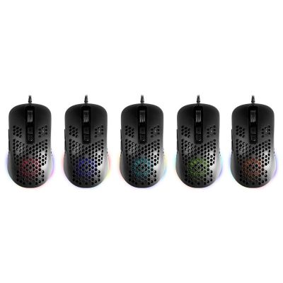 4. Defender Wired Gaming Mouse Shepard GM-620L Optical 12800 DPI 7P RGB Backlight 52620