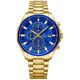 Men's Watch Giewont Chronograph Sapphire Gold Blue GW7290-B6