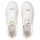 5. Filippo DP7668/26 white leather platform shoes