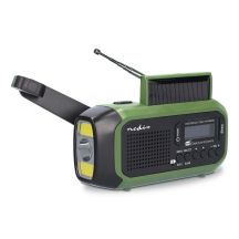 Nedis RDDBCR2000GN Portable Digital Radio Black, Green