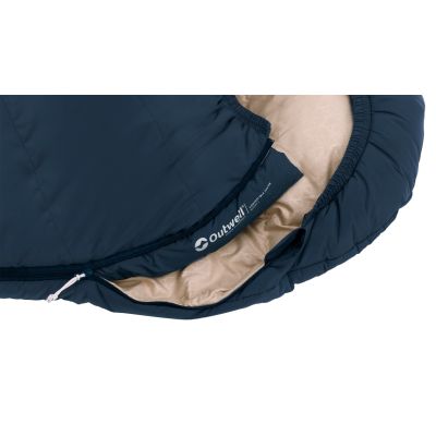 4. Outwell 230517 Mummy Polyester Blue Baby Sleeping Bag