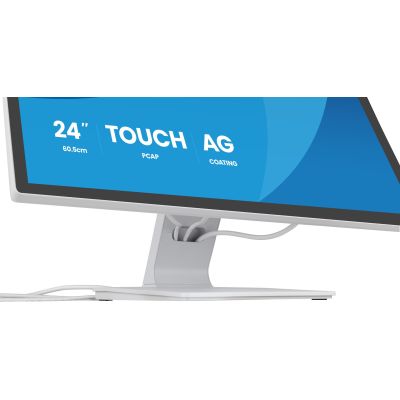 8. iiyama ProLite T2452MSC-W1AG computer monitor 60.5 cm (23.8") 1920 x 1080 px Full HD LED Touchscreen White