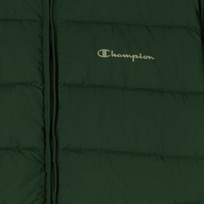 5. Champion Hooded Jacket Men's Green 221548 GS586