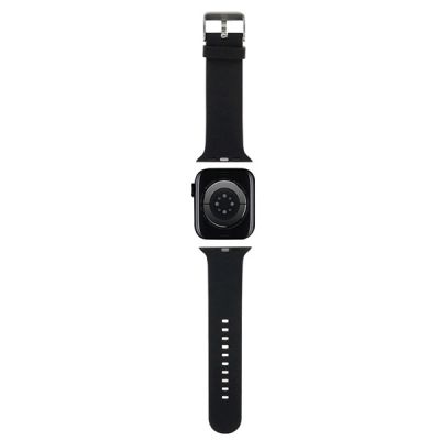 2. Karl Lagerfeld 3D Rubber Choupette Head Strap for Apple Watch 42/44/45/49mm - Black