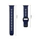 3. Tech-Protect Silicone Line Strap for Apple Watch 44 / 45 / 46 / 49 mm - Navy Blue