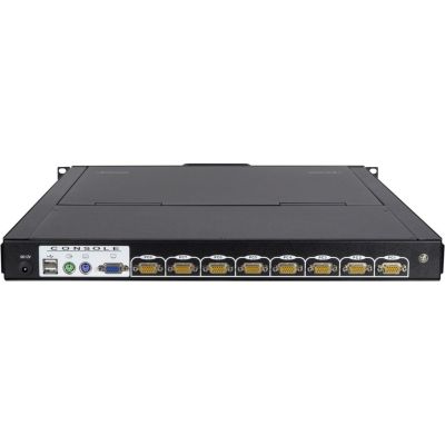 3. Inter-Tech KVM-1708 Rack Console 43.2 cm (17") 1280 x 1024 px Steel Black