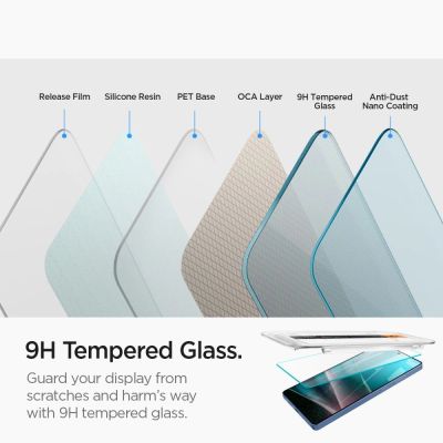 10. Spigen Glas.tR EZ FIT 2-pack tempered glass for Samsung Galaxy S25 Ultra - transparent