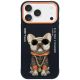 Nimmy Glasses Cool Dog iPhone 17 Case - Black