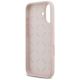 7. Guess Silicone Big 4G Script Case for iPhone 17 - Pink