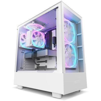 5. NZXT T120 RGB Processor Air Cooler 12cm White 1 pc.