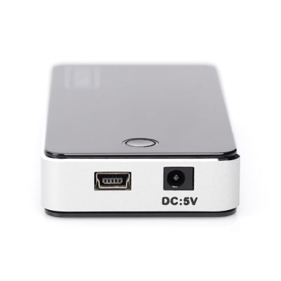 4. Hub DIGITUS DA-70222 (7x USB 2.0; black)
