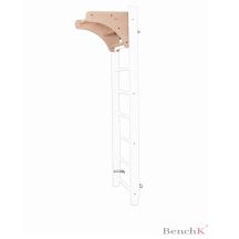 Wooden pull-up bar for the BenchK sports ladder - PB110