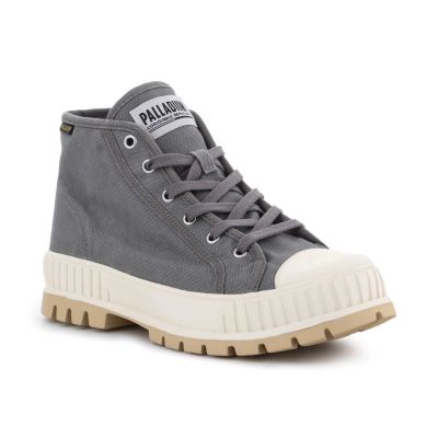 2. Palladium Pallashock Mid OG Granite Gray U shoes 76681-070-M