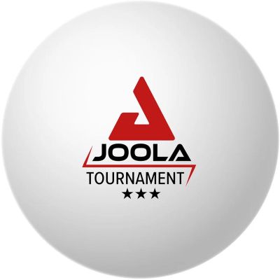 6. JOOLA TOURNAMENT TABLE TENNIS BALLS 3 STARS 24 PCS WHITE