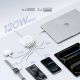 11. Baseus EnerFill FH21 120W Charging Station 4xUSB-C + 2xUSB-A - White