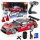 RC Drift Car Red Black 30km/h 1:16
