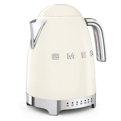 50. SMEG KLF04CREU electric kettle cream