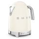 50. SMEG KLF04CREU electric kettle cream