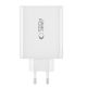 2. Tech-Protect NC100W-GAN charger GaN 3x USB-C PD 100W / USB-A QC 3.0 - white