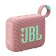 JBL GO 4 PINK portable Bluetooth speaker pink