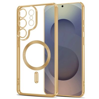 2. Tech-Protect MagFlex Case for Samsung Galaxy S26 Ultra - Transparent Gold