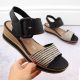 5. Leather wedge sandals Remonte W RKR646