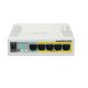 11. Switch Mikrotik RB260GSP (CSS106-1G-4P-1S) 6p PoE (Passive: 4;) 60W Managed Gigabit