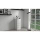 3. W5 CHEST OF 5 DRAWERS MATT WHITE