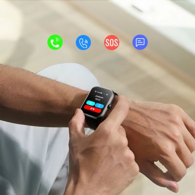 8. Joyroom Fit-Life JR-FT5 Plus Smartwatch with Call Answering Function - Black