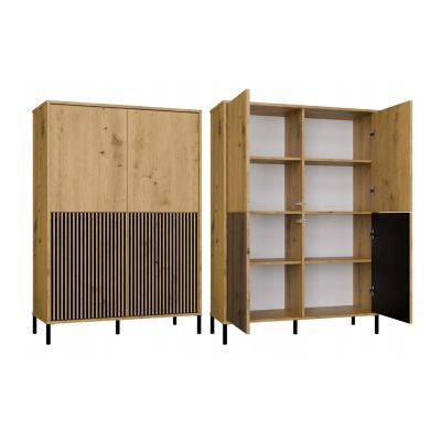 7. KAMARO 4DK SLIM/GŁ ARTISAN DISPLAY CABINET KPL