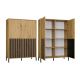7. KAMARO 4DK SLIM/GŁ ARTISAN DISPLAY CABINET KPL
