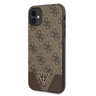 2. Guess 4G Triangle Collection case for iPhone 11 6.1" / Xr 6.1" - brown
