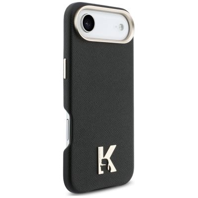 4. Karl Lagerfeld Karl Head Logo MagSafe Case for iPhone Air - Black