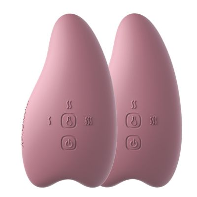Momcozy A1 Warming and Vibrating Lactation Massager - Double Pack