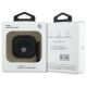 3. BMW BMA4SSLBK AirPods 4 cover black/black Geniune Leather Silver Logo