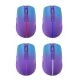 9. DEFENDER MYSTERY MOUSE MM-301 RF+BT PURPLE 1600dpi 6P
