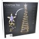5. DECORATIVE CHRISTMAS TREE 756LED WATERFALL 210CM BLACK
