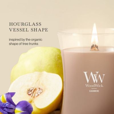 3. Medium Candle CASHMERE WOODWICK