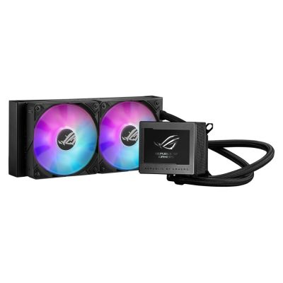 7. ASUS ROG Ryujin III 240 ARGB Processor All-in-one Liquid Cooler 12 cm Black 1 pc.