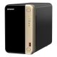 2. Qnap TS-264-8G, Tower, 2 x 2.5"/3.5" SATA, Intel Celeron N5105/N5095 4C/4T, 8 GB DDR4 onboard not expandable, 2 x 2.5GbE, optional 10GbE, External adapter (PSU)